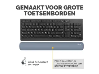 Polssteun Fellowes Breyta blauw 6x47cm - 10