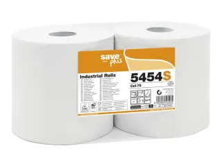 Industriepapier Celtex Save 2-laags wit 168 meter krimp a 2 rol - 2