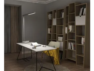 Vloerlamp Unilux Stratus led grijs - 5