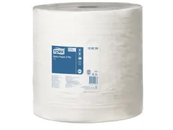 Tork Poetspapier Rol Basic 129239 2-Laags W1 Wit