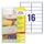 Etiket Avery L7562-25 99.1x33.9mm Transparant 400st