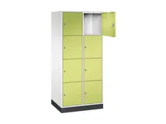grootvolume-lockersysteem,HxBxD 1950x820x600mm,2x4vakken,cil.-slot