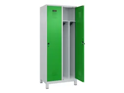 locker voor scheiding van kleding,HxBxD 1950x800x500mm,2vak