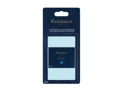 Inktpatroon Waterman internationaal Florida Blauw Lang blister à 8 st