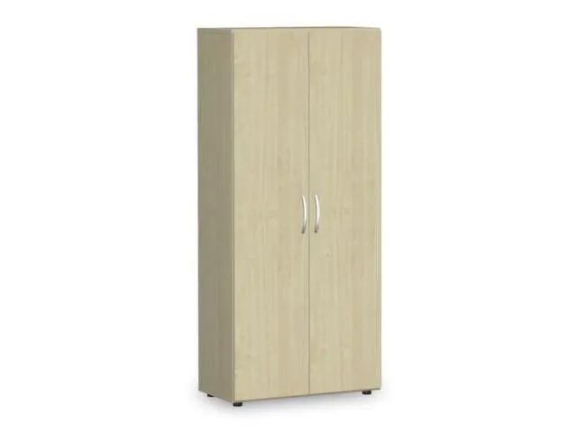 Draaideurkast Hxbxd 1810x800x420mm 4 Legborden/5 Oh Esdoorn