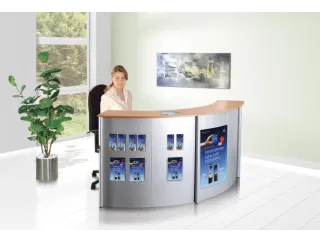 Balieprogramma Genua Aanbouwelement Staal 720x1265x800mm Beuken Decor - 3