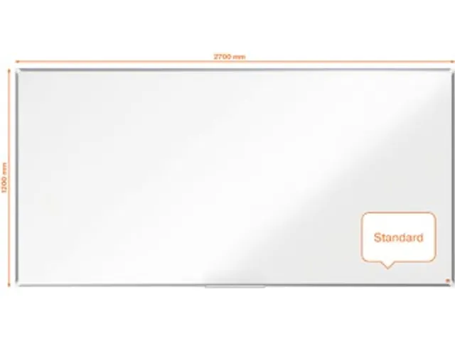 Premium Plus tableau blanc magnétique, acier laqué, ft 270 x 120 cm
