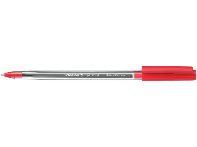 Balpen Schneider Tops 505 medium rood