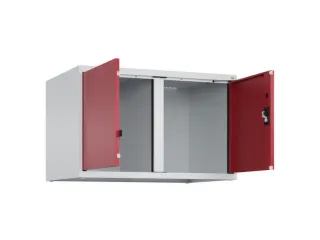 opzetkast,v. locker voor scheiding van kleding,2vak.,vak B 400mm - 1