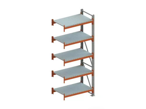 Breedvakstelling Aanbouwveld 3300x1385x800mm 5 Stalen Legborden