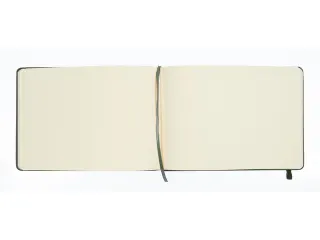 Schetsboek Kangaro A5 landscape forest green PU HC 80 vel 140gr roomwi - 4