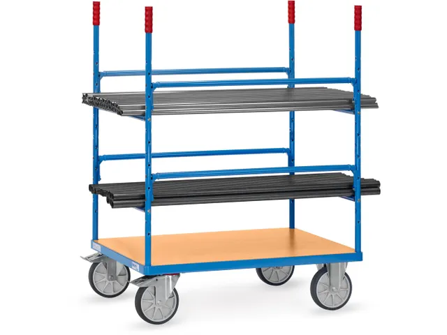 Materiaalwagen 3543 600kg 1200x800mm RAL5007