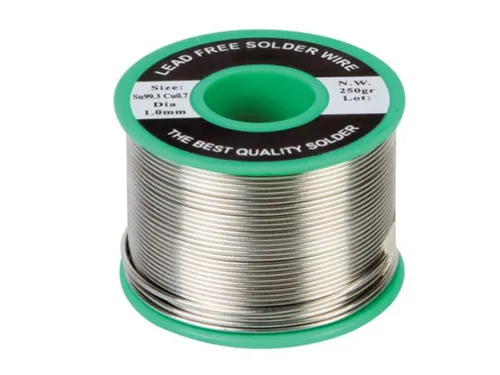 Loodvrij Soldeerdraad 99.3% - Cu 0.7% 1mm 250g