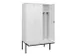 locker voor scheiding van kleding,HxBxD 2120x1200x815mm,3vak