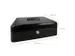 Coffret à monnaie Westcott 200x161x90mm noir, insert en plastique ave