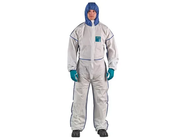 Ansell Alphatec 1800 Comfort disposable overall, wit, maat 3XL, per st