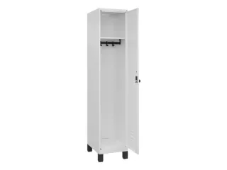 locker,HxBxD 1950x400x500mm,1vak,vak B 400mm,draaigrendel,voeten - 2