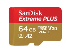 Extreme PLUS microSDXC 64GB+SD Adapter A