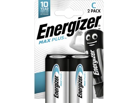 Batterij Energizer Max Plus 2xC alkaline