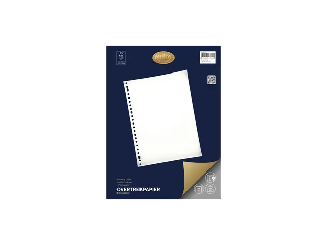 Ringbandinterieur Multo A4 23 rings overtrekpapier 80 grams 50 vel
