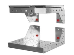 Abax-Vuilniszakhouder Geperforeerde Platen D 330mm Klemring Deksel