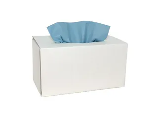 Euro 353732 Poetsdoek X-wipe blauw in dispenserdoos - 1