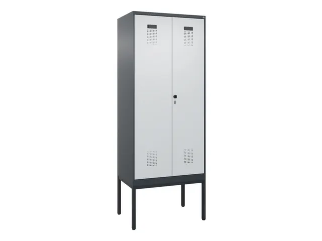 locker voor scheiding van kleding,HxBxD 2120x800x500mm,2vak