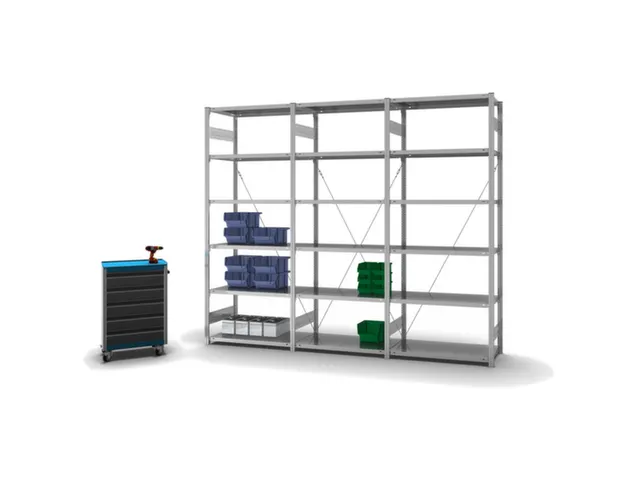 systeemstelling,grondveld,HxBxD 2500x1060x535mm,vakl. 140kg