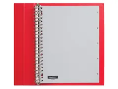 Tabbladen Quantore A4 23-Gaats 1-5 Genummerd Grijs Pp