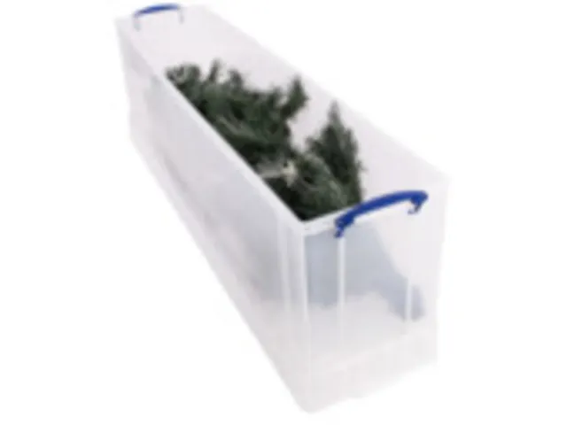 Opbergbox Really Useful 77 liter 1201x270x355mm transparant wit