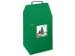 conteneur de tri sélectif,coupe-feu,1x45l,HxlxP 640x330x310mm