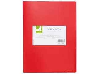 Showalbum Personaliseerbaar A4 40 Tassen Rood - 2