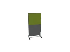 scheidingswand,HxB 1545x800mm,MS-donkergrijs,BN7048-groen