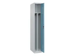 locker voor scheiding van kleding,HxBxD 1850x300x500mm,1vak