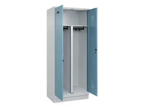 PBM-locker,HxBxD 1950x800x500mm,2vak,vak B 400mm,cil.-slot