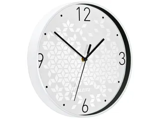 Wandklok Leitz WOW Ø29cm wit cijferaanduiding - 1