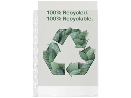 geperforeerde showtas 100 % gerecycleerd A4 20 stuks