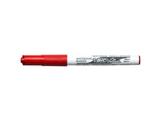 Whiteboardmarker Bic Velleda 1741 rond medium rood - 5