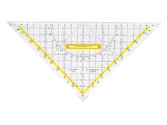 Tekendriehoek Aristo 25cm met afneembare greep