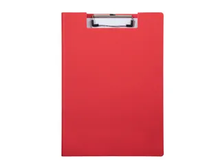 Klembordmap MAULbalance A4 versterkt karton rug 8mm rood - 6