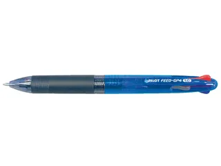 Balpen Pilot Feed GP4 Begreen Blauwe Houder 1.0mm 4 Kleuren - 1