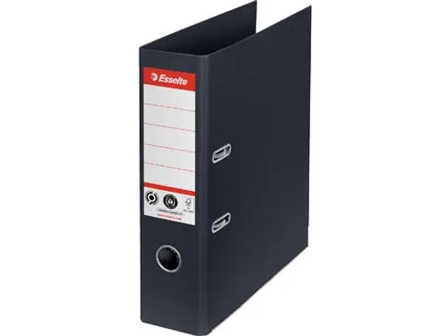 Esselte No.1 Ordner 75mm Zwart 100% Gerecycled karton