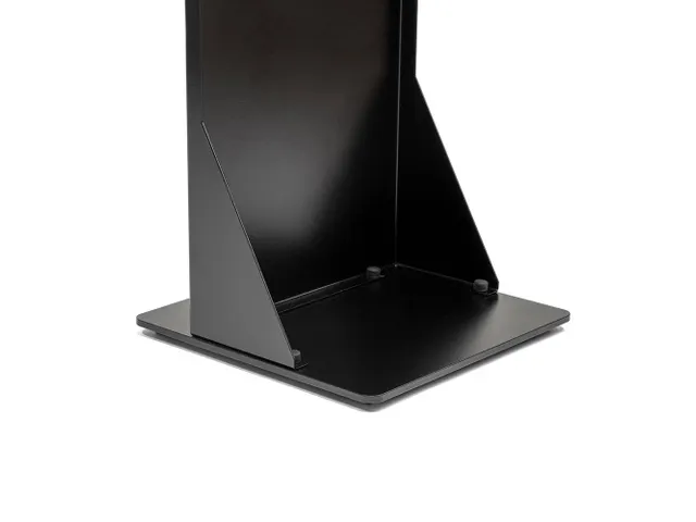 Verlichte Brochure Standaard LED Slide In A4 Zwart
