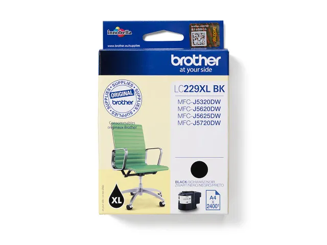 Inktcartridge Brother LC-229XLBK zwart HC
