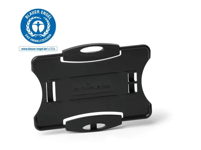 Durable ECO Badge 87x54mm kaarthouder voor 1 kaart Zwart