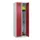 locker,HxBxD 1850x600x500mm,2vak,vak B 300mm,cil.-slot,staand op vloer