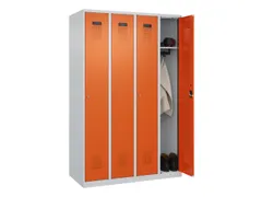 locker,HxBxD 1850x1200x500mm,4vak,vak B 300mm,cil.-slot