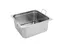 Caterchef Gastronorm bak RVS met greep 2/3 GN 150mm