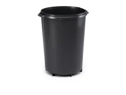 Afvalbak Durabin Round 40 Liter Zwart