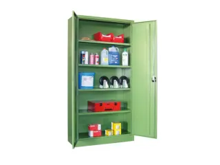 universele kast,HxBxD 1950x1000x500mm,RAL7035,front RAL5012 - 1